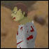 Zombie Baseball Icon